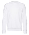 Fruit of the Loom SS200 Classic 80/20 set-in sweatshirt — White