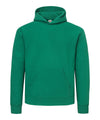 Fruit of the Loom SS241 Supercotton™ hooded sweatshirt — College Green
