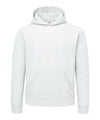 Fruit of the Loom SS241 Supercotton™ hooded sweatshirt — White