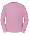 Fruit of the Loom SS270 Classic 80/20 raglan sweatshirt — Light Pink