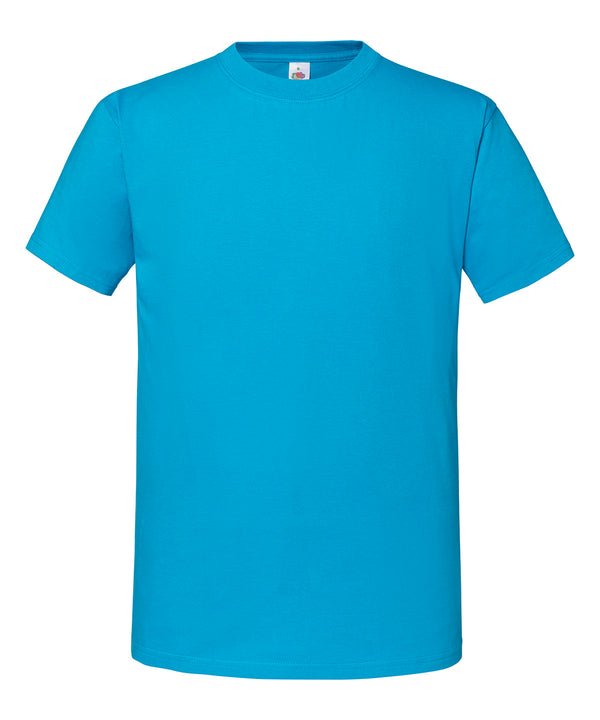 Fruit of the Loom SS422 Iconic 195 ringspun premium T — Azure Blue