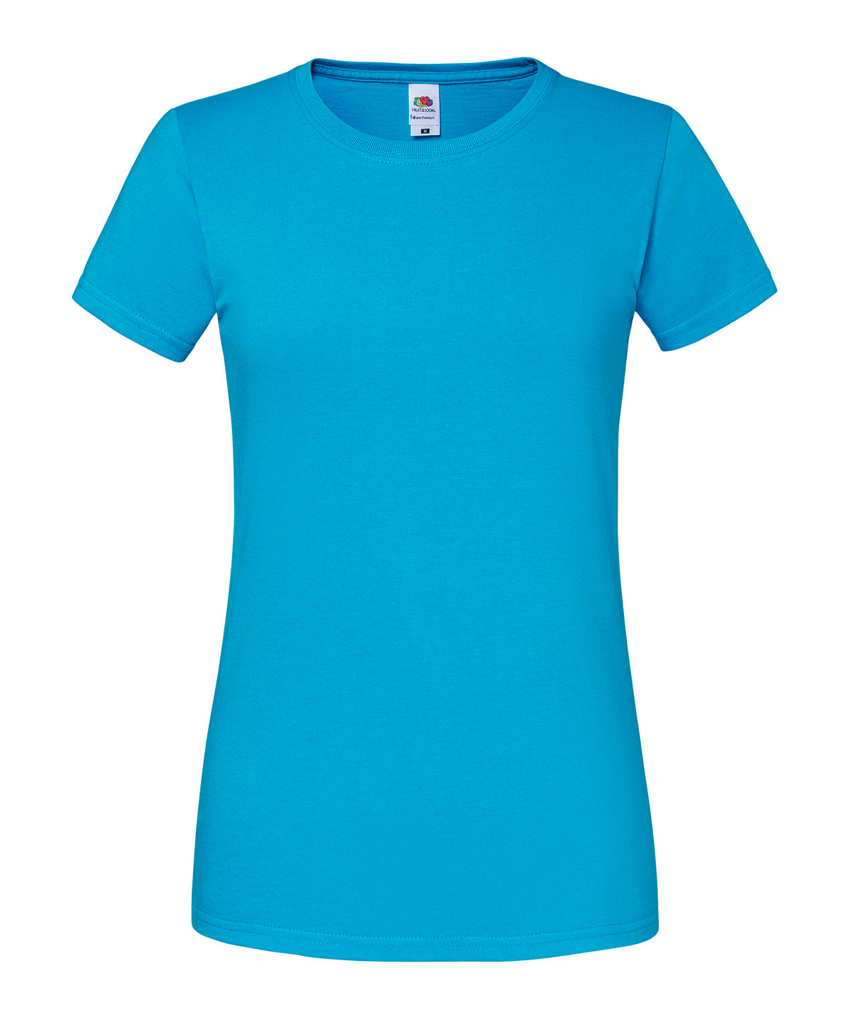 Fruit of the Loom SS424 Women's Iconic 195 ringspun premium t-shirt — Azure Blue