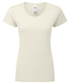 Fruit of the Loom SS424 Women's Iconic 195 ringspun premium t-shirt — Natural