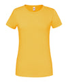 Fruit of the Loom SS424 Women's Iconic 195 ringspun premium t-shirt — Sunflower