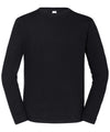 Fruit of the Loom SS434 Iconic 195 ringspun premium long sleeve T — Black