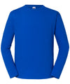 Fruit of the Loom SS434 Iconic 195 ringspun premium long sleeve T — Royal Blue