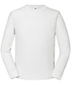Fruit of the Loom SS434 Iconic 195 ringspun premium long sleeve T — White