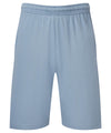 Fruit of the Loom SS435 Iconic 195 Jersey shorts — Mineral Blue