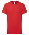 Fruit of the Loom SS436 Kids Iconic 195 T — Red
