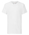 Fruit of the Loom SS436 Kids Iconic 195 T — White