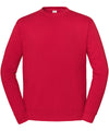 Fruit of the Loom SS441 Iconic premium set-in sweat — Red