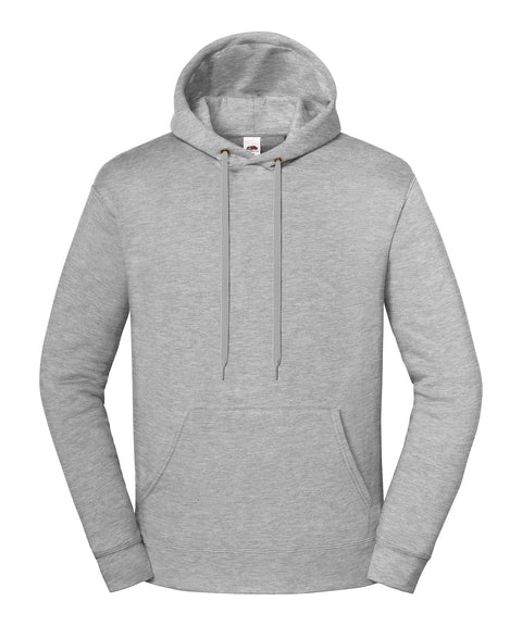 Fruit of the Loom SS442 Iconic premium hooded sweat — Athletic Heather