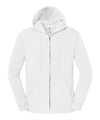 Fruit of the Loom SS443 Iconic premium hooded sweat jacket — White