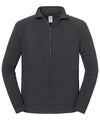 Fruit of the Loom SS445 Iconic premium sweat jacket — Light Graphite