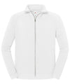 Fruit of the Loom SS445 Iconic premium sweat jacket — White