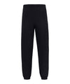 Fruit of the Loom SS446 Iconic premium elasticated cuff jog pants — Black