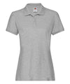 Fruit of the Loom SS505 Women's premium polo — Athletic Heather