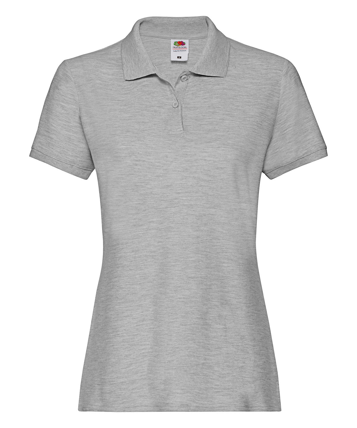 Fruit of the Loom SS505 Women's premium polo — Athletic Heather