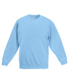 Fruit of the Loom SS801 Kids premium set-in sweatshirt — Sky Blue