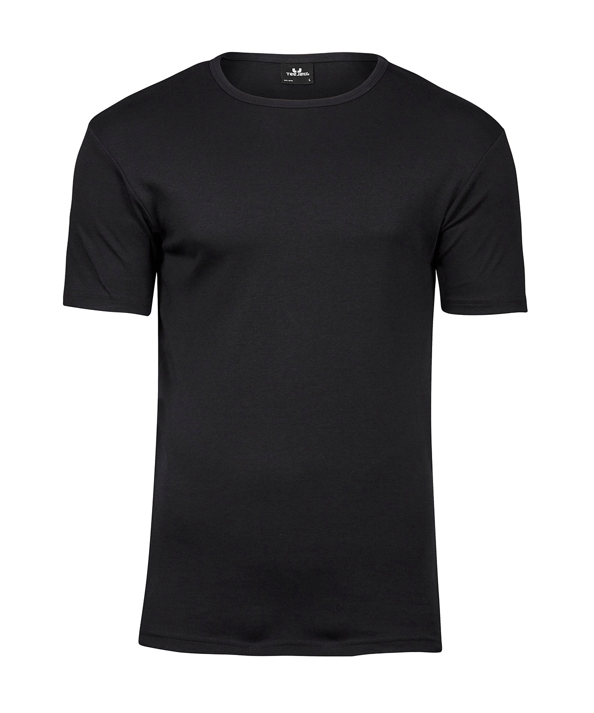 TEE JAYS TJ002 Interlock tee (520) - Black*