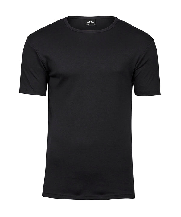 TEE JAYS TJ002 Interlock tee (520) - Black*