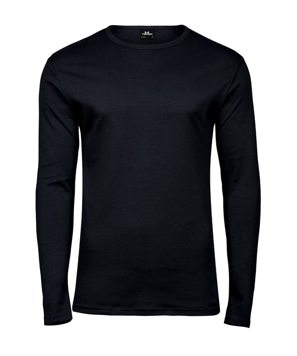 TEE JAYS TJ007 Long sleeve interlock tee (530) - Black