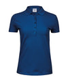 TEE JAYS TJ008 Women’s luxury stretch polo (145) - Indigo Blue