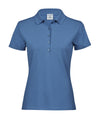 TEE JAYS TJ008 Women’s luxury stretch polo (145) - Ocean Blue