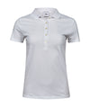 TEE JAYS TJ008 Women’s luxury stretch polo (145) - White