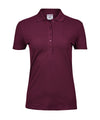 TEE JAYS TJ008 Women’s luxury stretch polo (145) - Wine