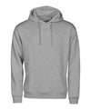 TEE JAYS TJ013 UNLABELED hooded sweatshirt (5152) - Heather Grey