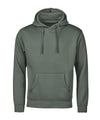 TEE JAYS TJ013 UNLABELED hooded sweatshirt (5152) - Leaf Green