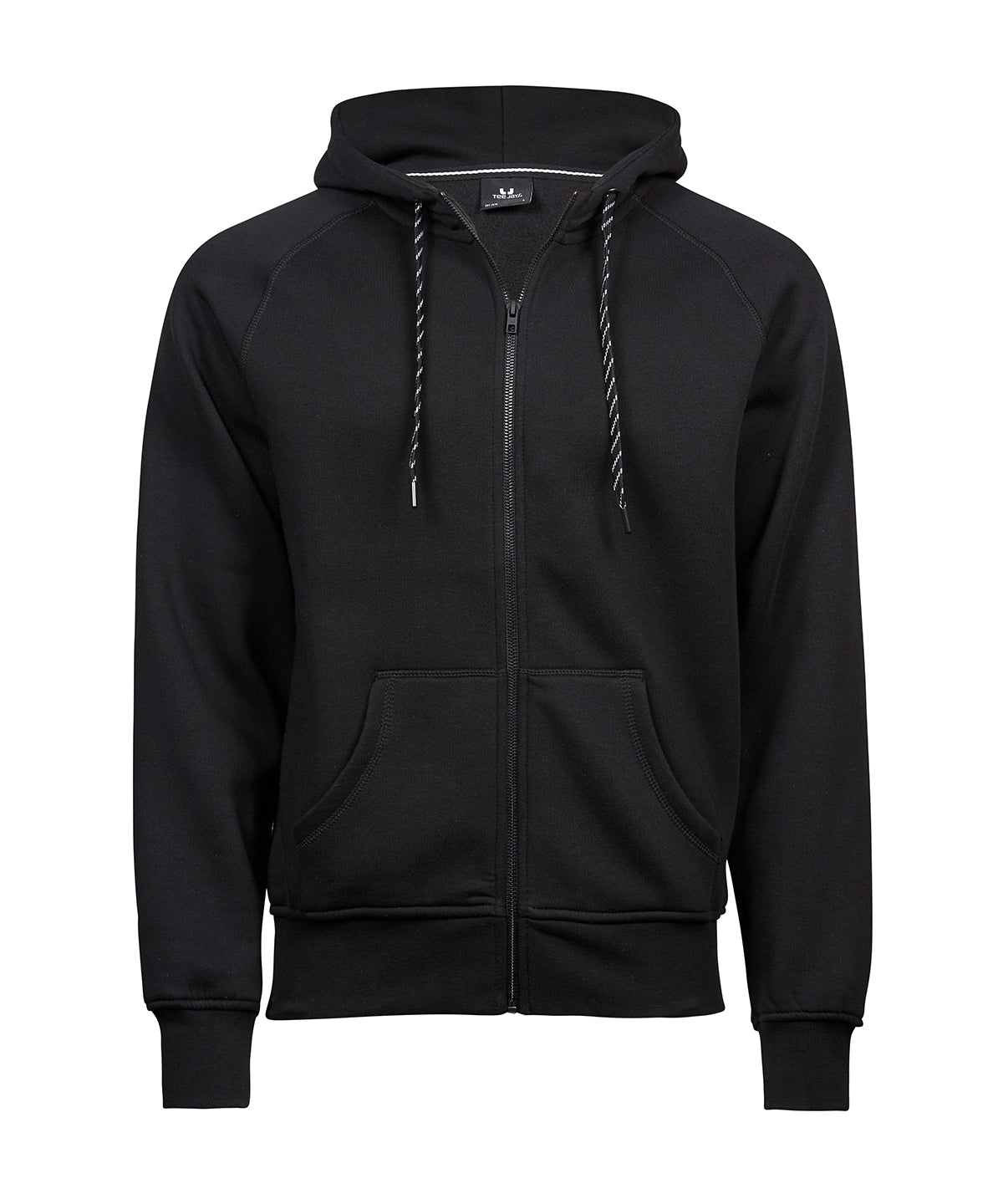 TEE JAYS TJ017 Fashion full-zip hoodie (5435) - Black