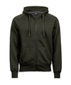 TEE JAYS TJ017 Fashion full-zip hoodie (5435) - Dark Olive
