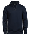 TEE JAYS TJ018 Half-zip sweatshirt (5438) - Navy