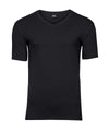 TEE JAYS TJ023 Stretch v-neck tee (401) - Black