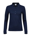 TEE JAYS TJ029 Women’s luxury stretch long sleeve polo (146) - Navy