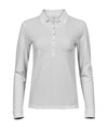 TEE JAYS TJ029 Women’s luxury stretch long sleeve polo (146) - White