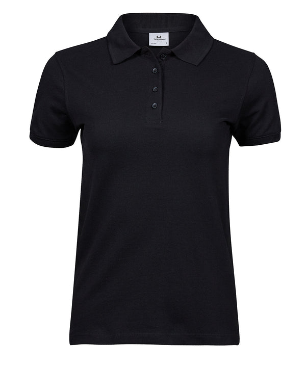 TEE JAYS TJ030 Women’s heavy polo (1401) - Black