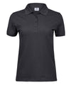 TEE JAYS TJ030 Women’s heavy polo (1401) - Dark Grey
