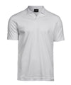 TEE JAYS TJ031 Luxury stretch v-neck polo (1404) - White