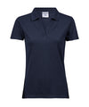 TEE JAYS TJ033 Women’s luxury stretch v-neck polo (1409) - Navy