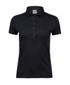 TEE JAYS TJ034 Women’s Pima cotton polo (1441) - Black