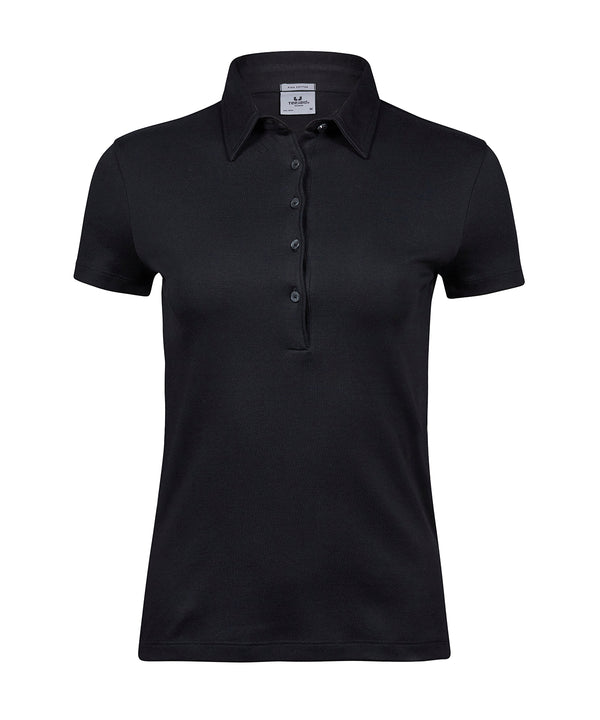 TEE JAYS TJ034 Women’s Pima cotton polo (1441) - Black