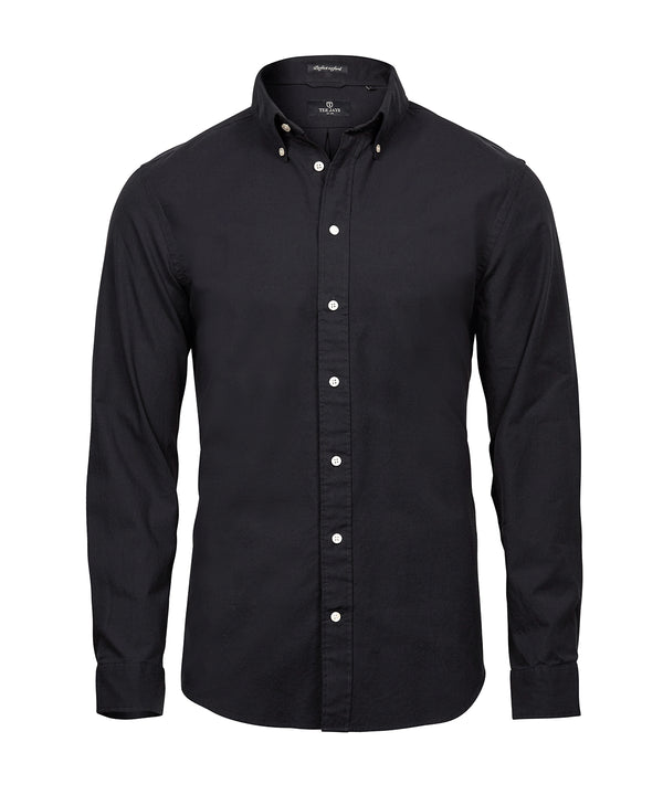TEE JAYS TJ035 Perfect Oxford shirt (4000) - Black