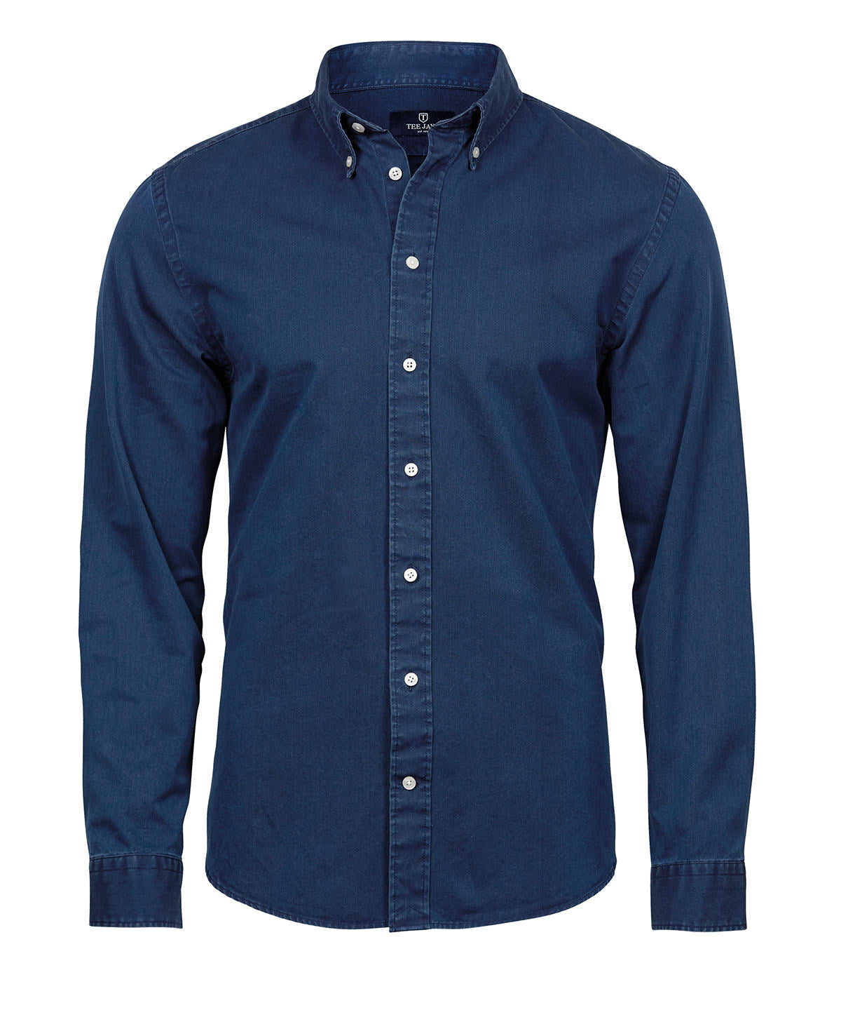 TEE JAYS TJ037 Casual twill shirt (4002) - Indigo