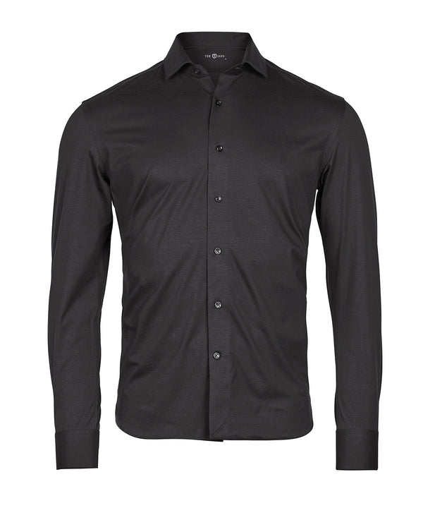 TEE JAYS TJ043 Active stretch shirt (4030) - Black
