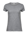 TEE JAYS TJ047 Women’s roll-up tee (5063) - Heather Grey