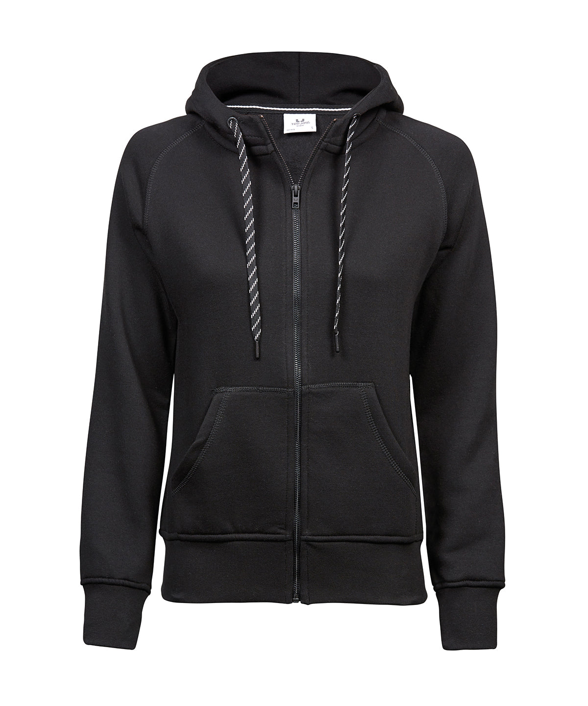 TEE JAYS TJ055 Women’s fashion full-zip hoodie (5436) - Black