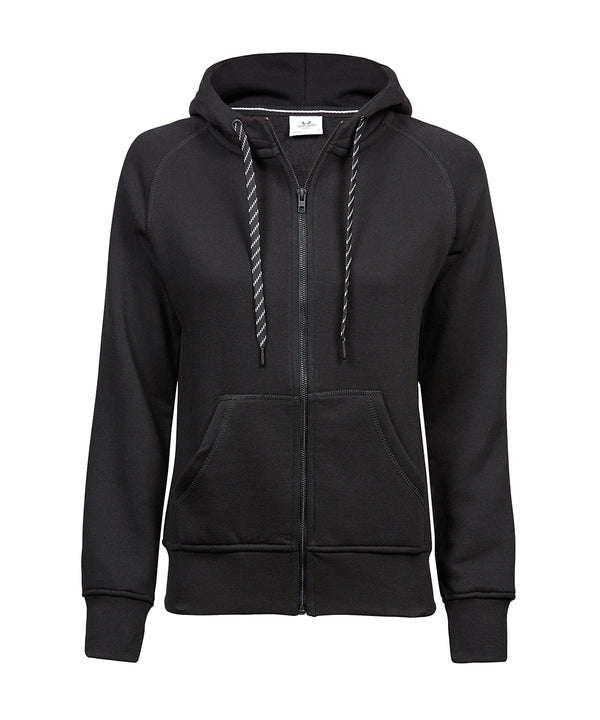 TEE JAYS TJ055 Women’s fashion full-zip hoodie (5436) - Black